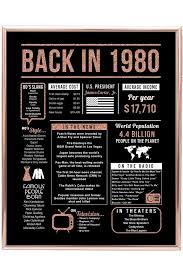 Birthday Gift For 40 Year Old Woman Rose Gold 40th Birthday Decorations Gifts 40 Year Old Woman 1980 Sign In 2020 40th Birthday Decorations 30th Birthday Decorations 21st Birthday Decorations