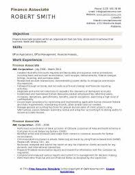 Other useful materials for finance management that. Finance Associate Resume Samples Security Resume Resume Examples Human Resources Resume