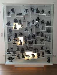 Custom pop display case with led lights. Statue Batman Black White 2014 Diy Display Toy Display Toy Storage Furniture