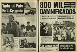 El cuento 1970 trata sobre el aluvión ocurrido en yungay, ancash, perú. Los Tres Minutos Que Borraron Yungay Cronica