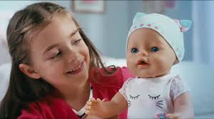 Baby Born Interactive Boy Doll Dark Brown Eyes Youtube