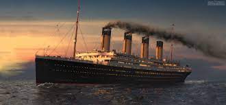 It would displace 66,000 tons of water and it was the largest ship built up to that point in time. Rms Titanic 3d Illustrations By Vasilije Ristovic Home Facebook