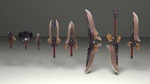 Renaissance weapons like rapiers and foils were piercing weapons, not slashing weapons. Fantasy Medieval Weapons Set 3d Asset Cgtrader
