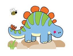 Dinosaur Stegosaurus Mural Wall Decals Childrens Prehistoric Room Kids Bedroom Baby Boy Nursery Dino Theme Playroom Stickers Art Decor