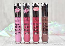 Essence water kiss glossy lip colour #02 mermaid diary. Review Essence Shine Shine Shine Lipgloss Beauty Box Kosmetik Lipgloss