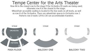 Tempe Center For The Arts Seating Chart Theatre In Phoenix