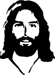 Jesus Face Vinyl Decal