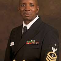 Fleet Master Chief Tom Howard, U.S. Fleet Forces, speaks