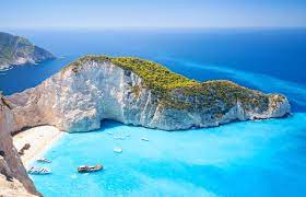 Mind you it's not easy to the official view point: The Story Of The Zakynthos Shipwreck Beach