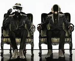 Styled by yves saint laurent and dressed by hedi slimane, the masked auteurs look slick as hell. Daft Punk Styled By Yves St Laurent Daft Punk Punk Thomas Bangalter