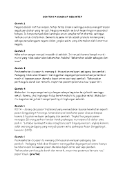 ➧ semua kalimat yang ada di paragraf disusun dengan pola ide pendukung ada di awal dan ide utamanya di akhir. Doc Kumpulan Contoh Paragraf Deduktif Induktif Dan Campuran Sahrul Parawie Academia Edu