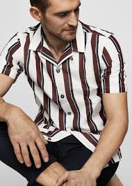 moda online moda ropa hombre camisa rayas hombre camisas hombre vestir