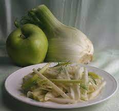 Scary words such as 'fennel', 'jicama' and 'dressing' lept off the page as if to adopt me or, if things didn't quite work out, provide me with free counselling. Fennel Jicama And Apple Salad Julia Julie I The Joy Of Cooking Rediscovered