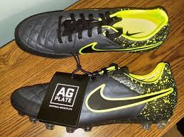New Nike Tiempo Legend V Ag R Acc Soccer Cleats Black Volt Mens Shoes 717143 007 Soccer Cleats Nike Men S Shoes