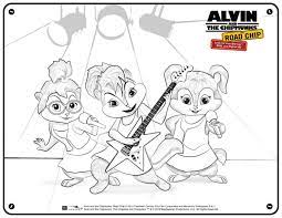 Are you looking for alvin and the chipmunks coloring pages for your kids ? Chipmunks And Chipettes Coloring Pages Alvin And Chipmunks Coloring And Drawing