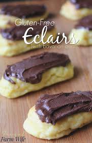 Gluten Free Eclairs Recipe The Frugal Farm Wife Recipe Eclair Recipe Recipes Gluten Free Desserts Recipes