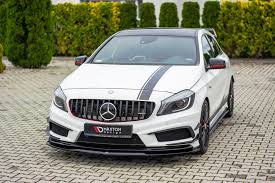 When the a45 arrived in 2013, it instantly became one of the most desirable super hatchbacks on the market, for two good. Splitter Frontansatz Mercedes A45 Amg W176 Shop Mercedes A Klasa W 176 Amg Maxton Design