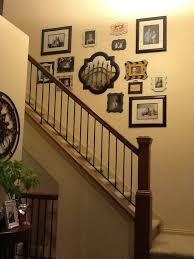 Stair Wall Frames And Mirror Stair Photo Walls Stair Walls Wall Frames
