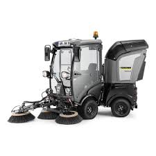 La fixation sans outils de la brosse latérale est unique. Balayeuses De Voirie Karcher