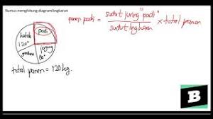 Salah satu bentuk dari diagram adalah diagram lingkaran. Rumus Menghitung Diagram Lingkaran Youtube