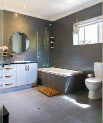 Installing tile on a floor is a beautiful choice. Matching Tile Floors And Walls In The Bathroom Apartment Therapy