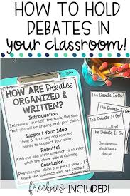 Teachers Are You Looking For Lesson Plan Ideas To Help Your Students Hold Debates In Your Upper Eleme In 2020 Persuasive Writing Middle School Writing Writing Lessons