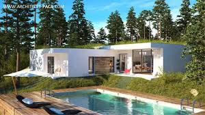 Maison Contemporaine De Plain Pied De Type 4 Plan N 172 Architecte Paca