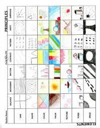 Elements And Principles Of Design Worksheet For High School Graphic Design Lessons Elements And Principles Principles Of Design