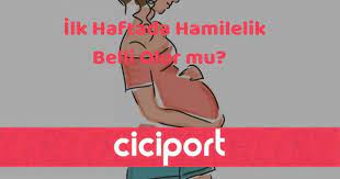 ilk haftadan hamileligin net olarak anlasilmasi genellikle mumkun olmaz en dogru sonuc icin regl doneminden yaklasik 2 hafta sonra geb hamilelik hafiz gogus