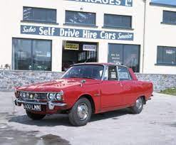 Rover 3500 At Shore Garage In 1968 Car Hire Rover P6 Self Driving