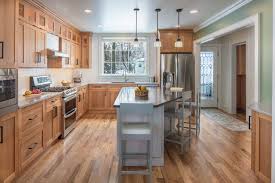 Go for cherry wood kitchen cabinets from gec cabinet depot. Kitchen Of The Week Cherry Cabinets Bring Warmth In Vermont