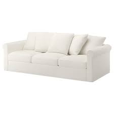 Gronlid Funda Para Sofa De 3 Plazas Inseros Blanco Ikea 3er Sofa Sofa Ikea Sofas