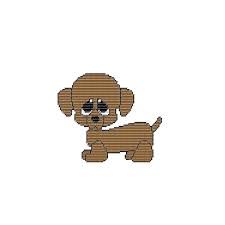 Plastic Canvas My Pal Lucy Wall Hanging PDF FORMAT Instant Download