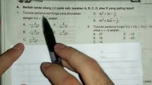 Turunan pertama dari y = 1 per x + 3 per x ^ 2 + 2 x ^ 3 adalah. Turunan Pertama Dari Fungsi Yang Dinyatakan Dengan F X X 7 Per X 2 Adalah Matematika Wajib Kls Xi Youtube