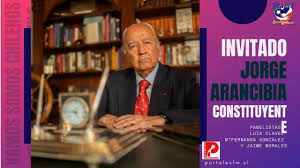 Marino, comandante en jefe de la armada, senador de la quinta región costa, embajador de chile en turquía. 1Âªparte09feb21 Candidato A Convencional Constituyente Independiente Udi Don Jorge Arancibia Reyes Youtube