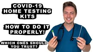 Covid 19 Home Testing Kits How To Self Swab Properly Youtube