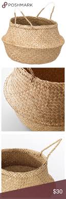 Fladis Basket Seagrass In 2020 Straw Bag Handmade Basket