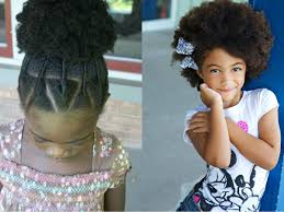 Coiffure africaine cheveux naturel coiffure cheveux court afro. Photos 15 Coiffures De Petite Fille Pour Cheveux Crepus Parents Fr