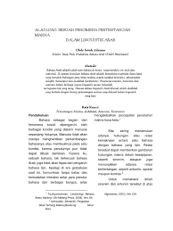 Contoh dalam bahasa arab : Al Adldad 2