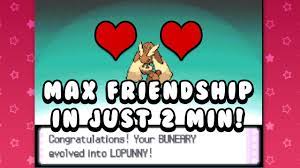 Friendship Underflow Tutorial - Pokémon Diamond And Pearl Max Friendship  Guide (Fast Evolutions) - Youtube