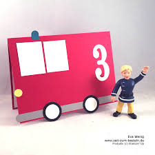 Vollständig personalisiert auf der vorderseite und innerhalb der karte 5. Happy Birthday Mein Kleiner Feuerwehrmann
