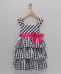Black And White Gingham Dress Toddler Zulily Has The Cutest Little Girls Stuff Girl Outfits Kids Dresses Kids Outfits