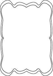 Black And White Kids Border Dipped Corner Page Border Free Page Borders Page Borders Clip Art Borders Page Borders Free