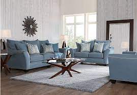 Aberdeen Indigo 8 Pc Living Room Living Room Sets Blue Living Room Sets Furniture Rooms To Go Furniture Living Room Table Sets