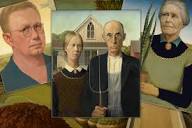 Grant Wood's Paintings: American Gothic and 22 Others