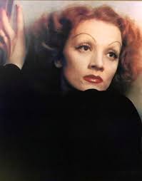 Color-corrected version of the faded 1937 transparency ! It was one of the  first real color pics ever made of Marlene ! I think its gorgeous ! 😎