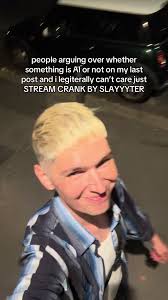 RICHARD WE SHOULD LINK LATER @slayyyter #crankit