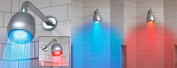 Temperature Sensitive Led Shower Light