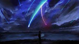 Dark Anime Scenery Wallpapers Desktop Wallpaper Pemandangan Anime Pemandangan Anime Anime Gelap