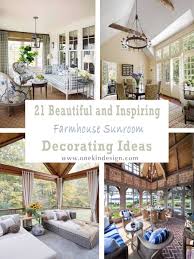 They are rooms that have large windows, sometimes even. 21 Beautiful And Inspiring Farmhouse Sunroom Decorating Ideas